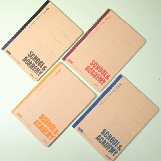 Cold glue subject notebook